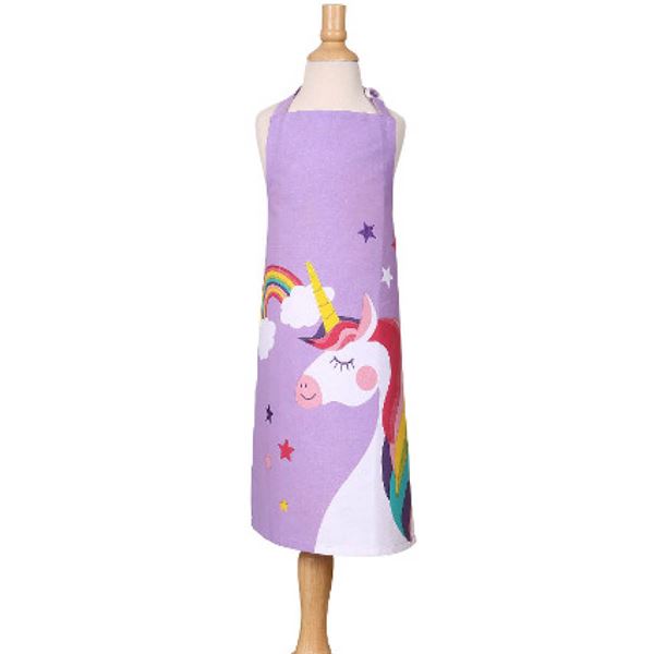 Läs mer om Dexam - Barnförkläde Unicorn Lilac