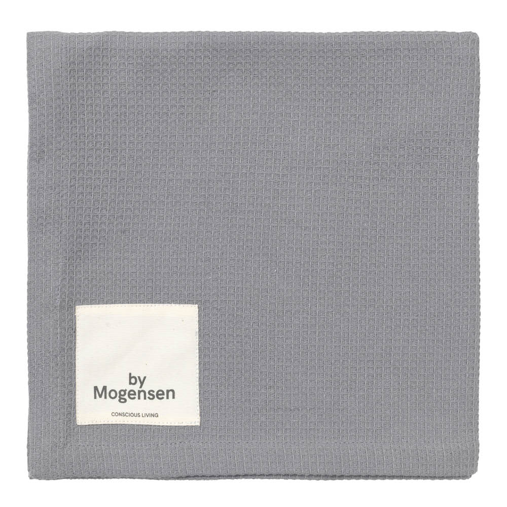 BY MORGENSEN – Handduk 38×63 cm Grey Waffle