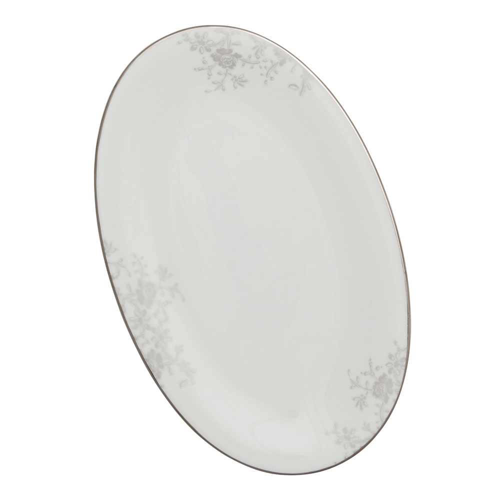 ROYAL PORCELAIN – Angelina Platinum Fat till såssnipa 22×14 cm Vit