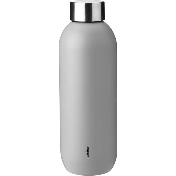 Stelton - Keep Cool termoflaske 75 cl lysegrå
