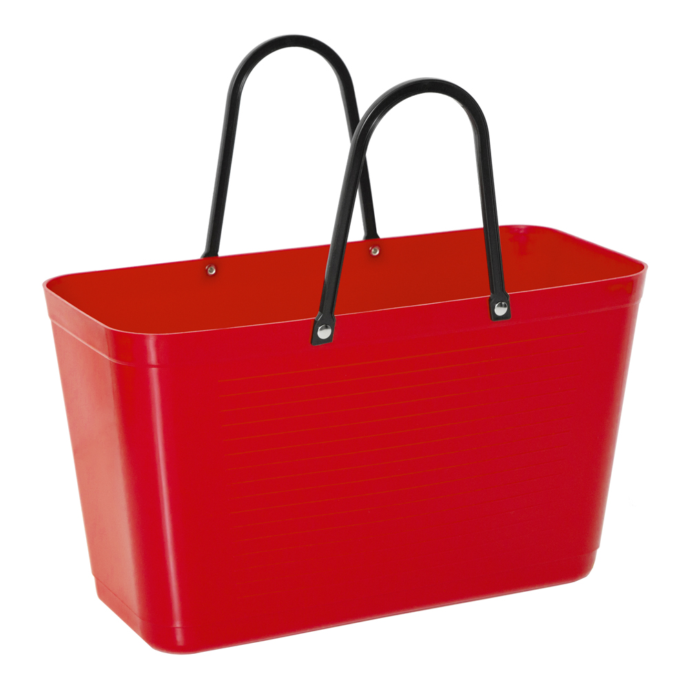 Läs mer om Hinza - Väska Plast Stor Röd