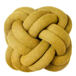 Design House Stockholm Knot Pute 30 cm Gul 