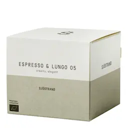 Sjöstrand No5 Espresso & Lungo 10 kapslar
