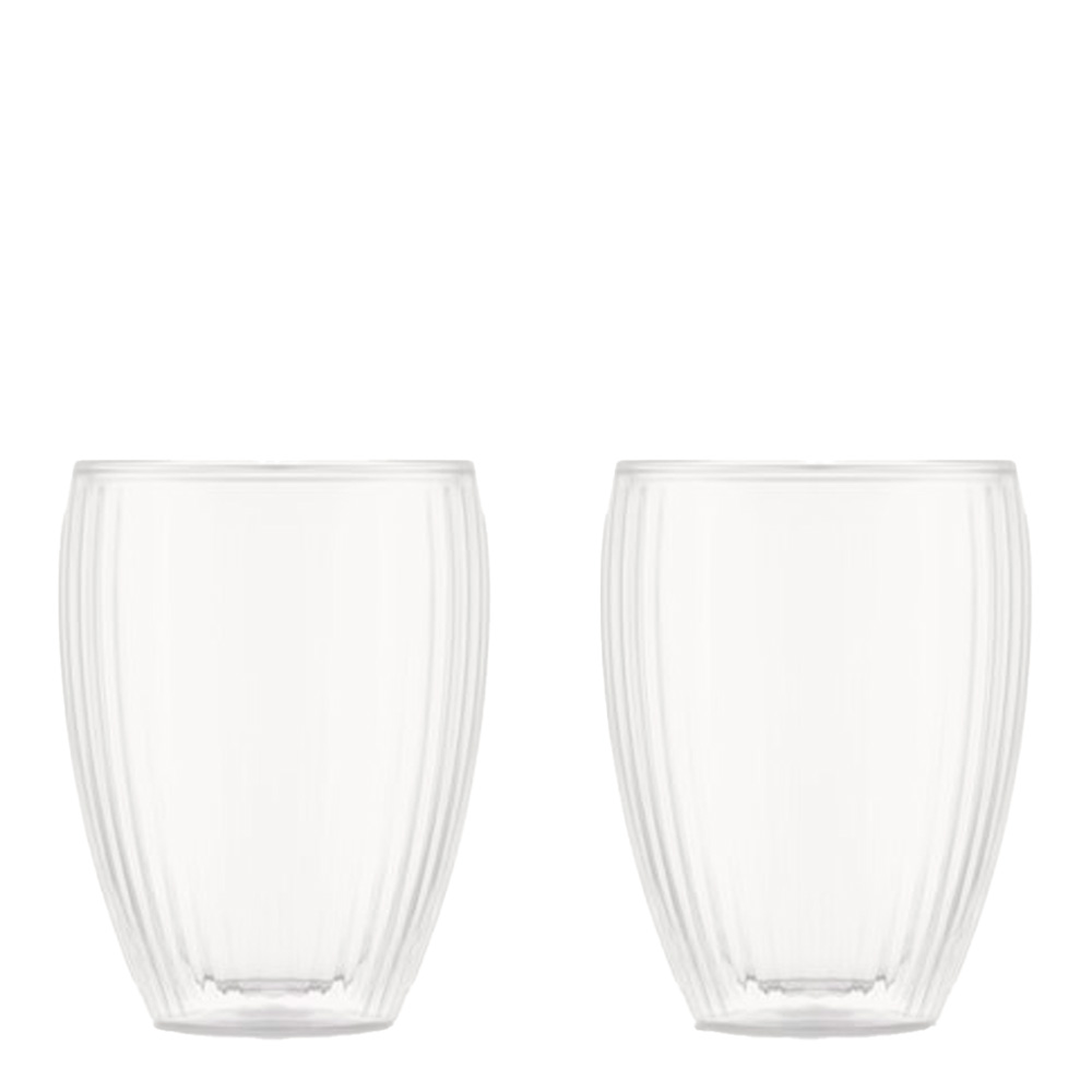 Bodum - Pavina Glas 32 cl 2-pack Klar
