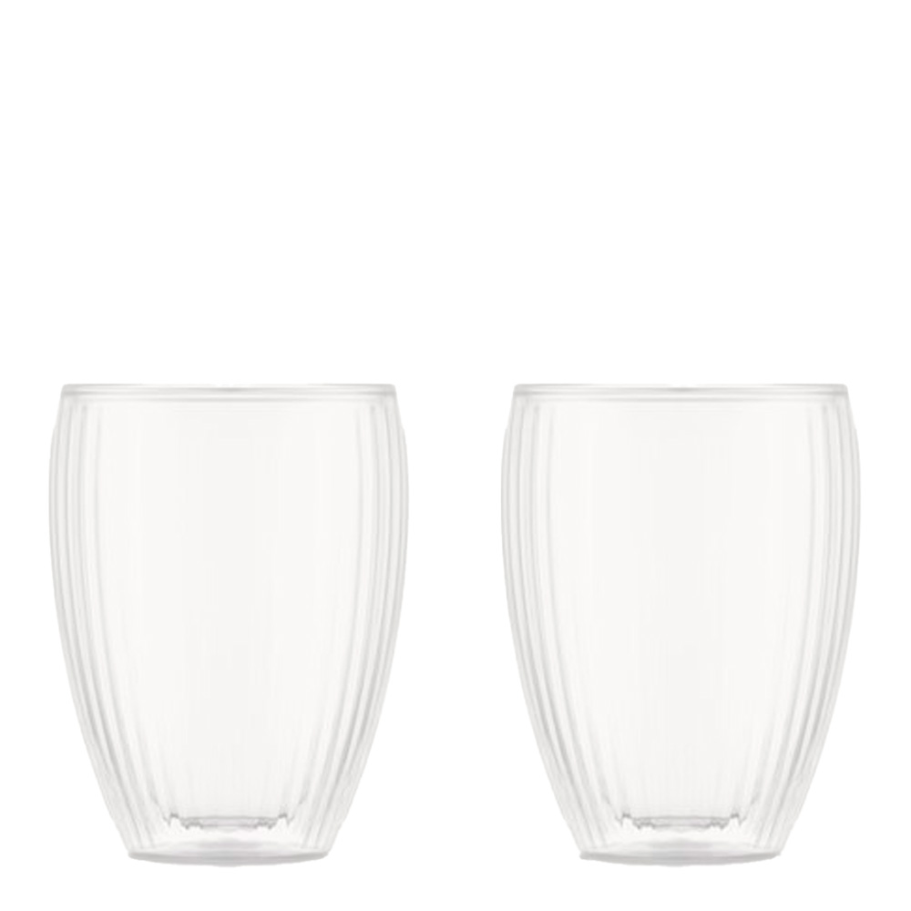 Bodum - Pavina Glas 32 cl 2-pack Klar