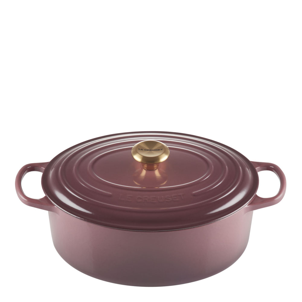 Läs mer om Le Creuset - Signature Gryta oval 6,3 L Fig