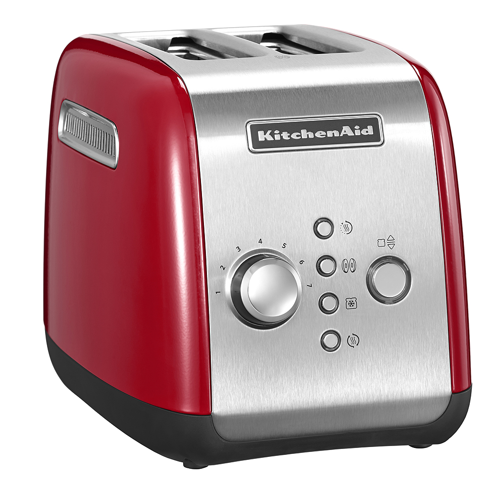 Läs mer om KitchenAid - KitchenAid Midline Brödrost 2 skivor Röd