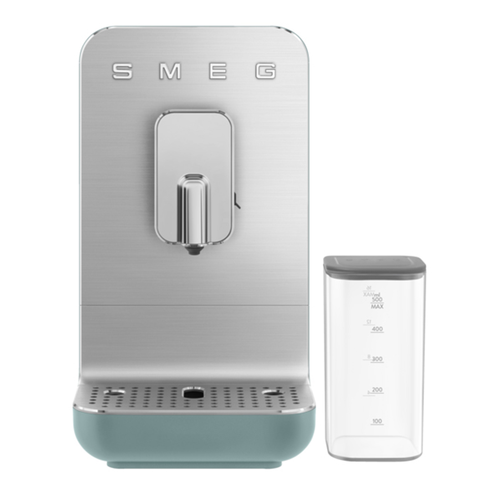 Smeg - Smeg Kaffemaskin Helautomatisk med mjölkskummare Emerald green