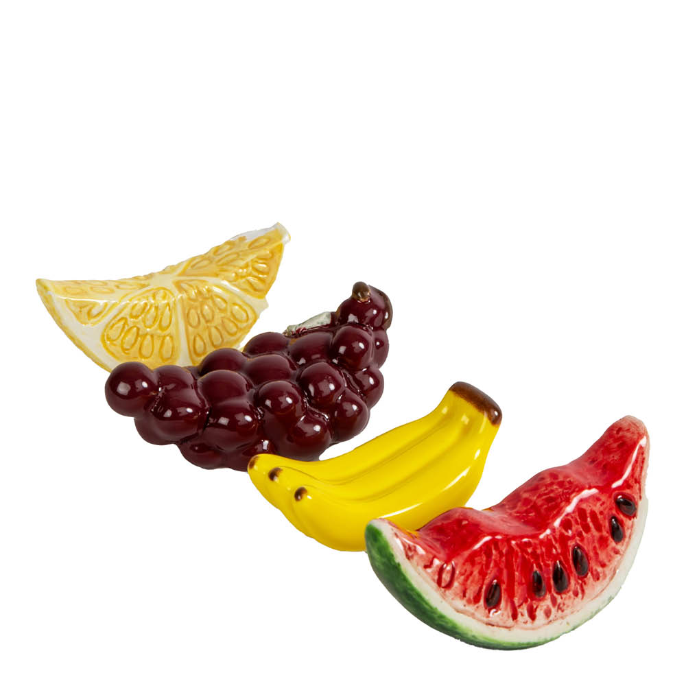 Läs mer om Byon - Pinnställ Fruits 4-pack Flerfärgad