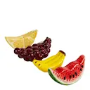 Pinnställ Fruits 4-pack Flerfärgad