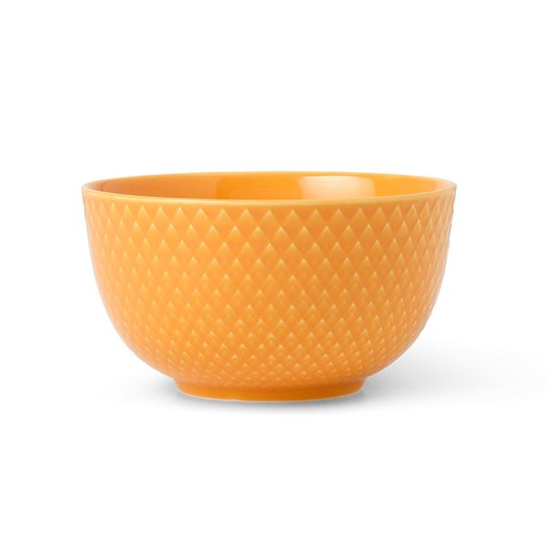 Lyngby Porcelain – Rhombe Color Skål 11 cm Gul