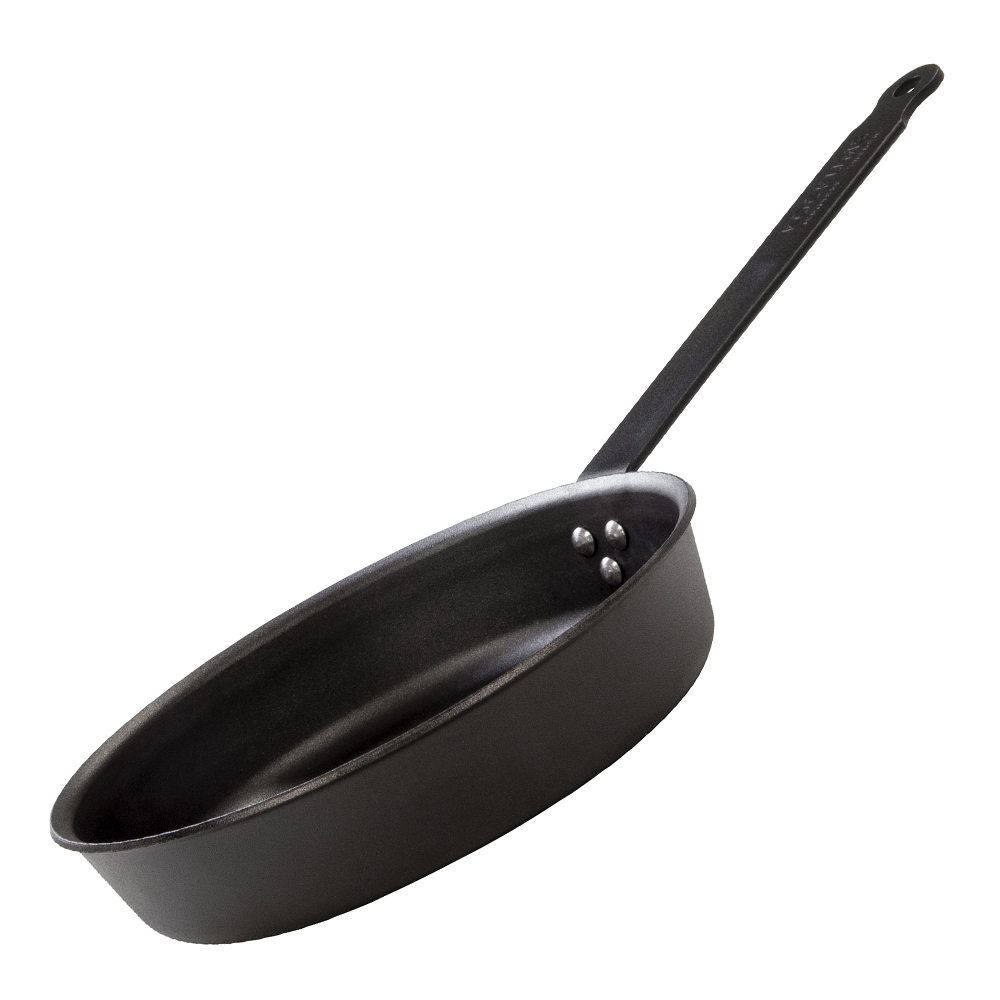 Kockums - Paistinpannu 24 cm Hiiliteräs