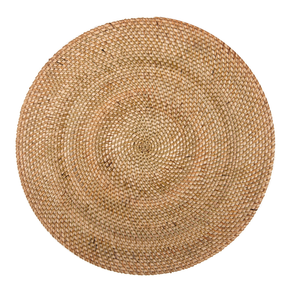 ZicZac - Rattan Bordstablett 36 cm Rotting/Beige