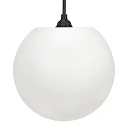 PR Home Moon Lampeskjerm utendørs bruk 25 cm Hvit 