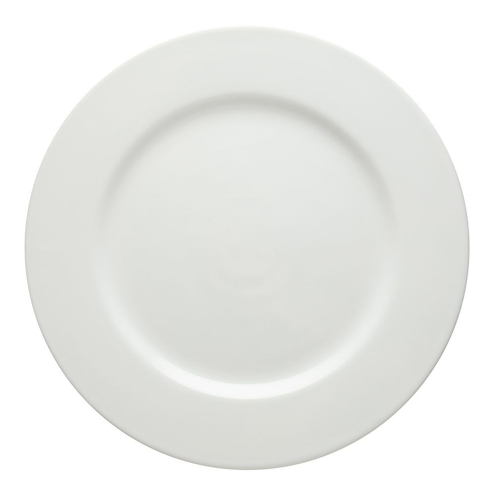 Table Top Stories - Harmony Plain Tallrik flat 28 cm Vit