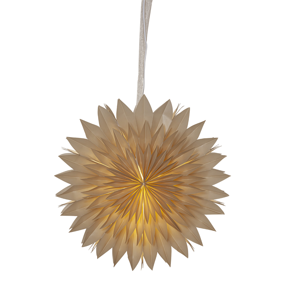 Star Trading - Dis Valotähti 50 cm Beige