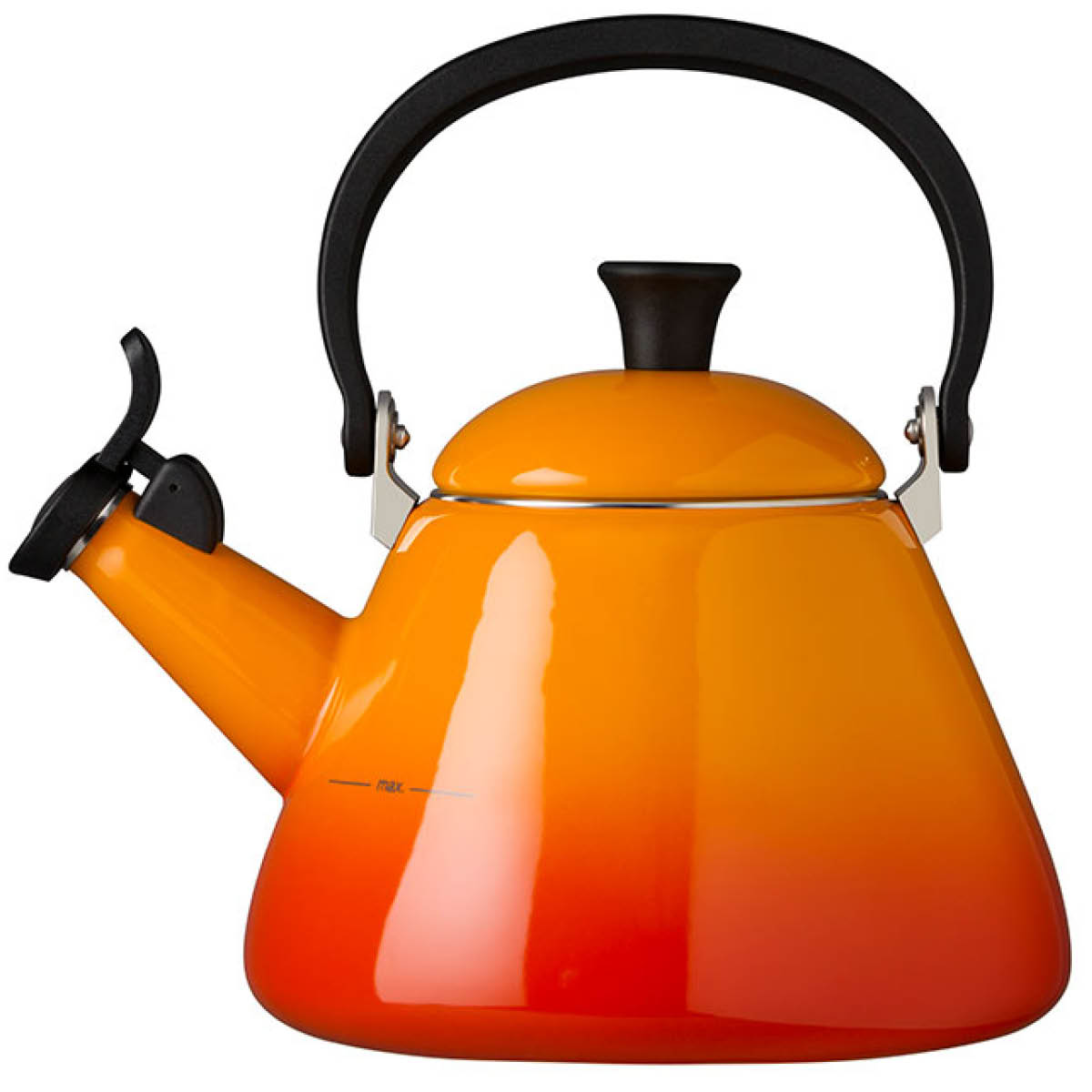 Le Creuset Viheltävä Vesipannu 1,6 L Volcanic