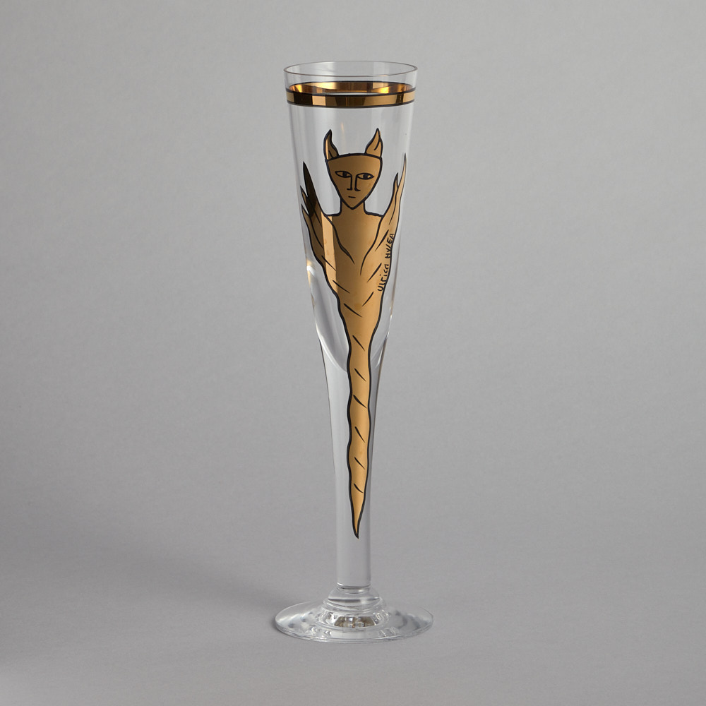 kosta-boda-goldie-champagneglas-5-st