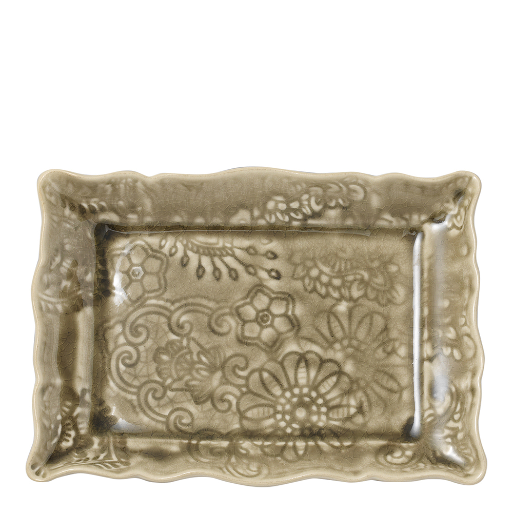 Sthål - Arabesque Tallrik 19x13 cm Sand