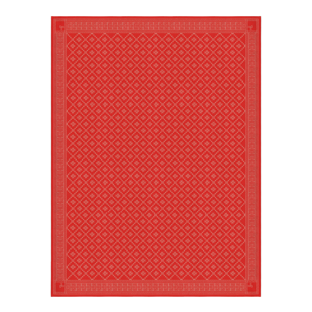 Ekelund Åttebladrose 330 Duk 150×310 cm Röd
