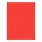 Åttebladrose Duk 150x310 cm Rød