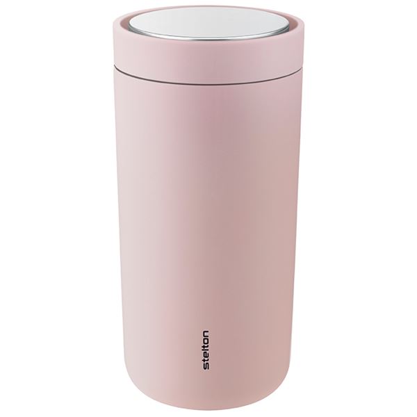 Läs mer om Stelton - To Go Click Mugg 40 cl Rosa