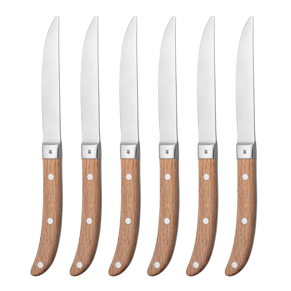 WMF – Ranch Grillkniv 6-delar Rostfri/Trä