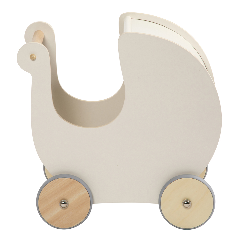 Sebra – Sebra Toys Dockvagn/Lära gå vagn Classic White