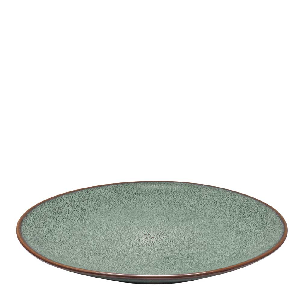 Aida - Tallerken 19.5 cm mes mørkgrønn