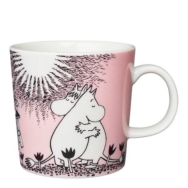 Muminmugg Kärlek Rosa Cervera