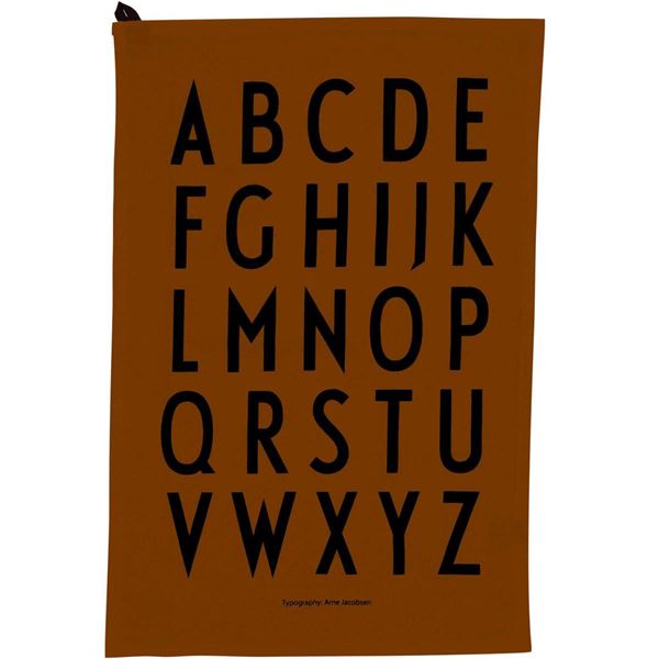 Design Letters - Klassisk Kökshandduk 2-Pack 40x60 cm Brun