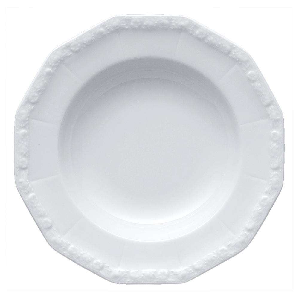 Rosenthal - Maria Vit Tallrik djup 21 cm
