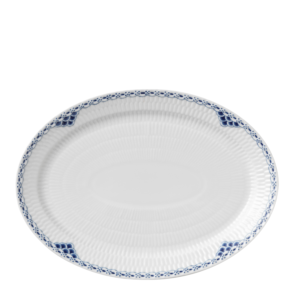 Läs mer om Royal Copenhagen - Princess Fat Oval 28 cm