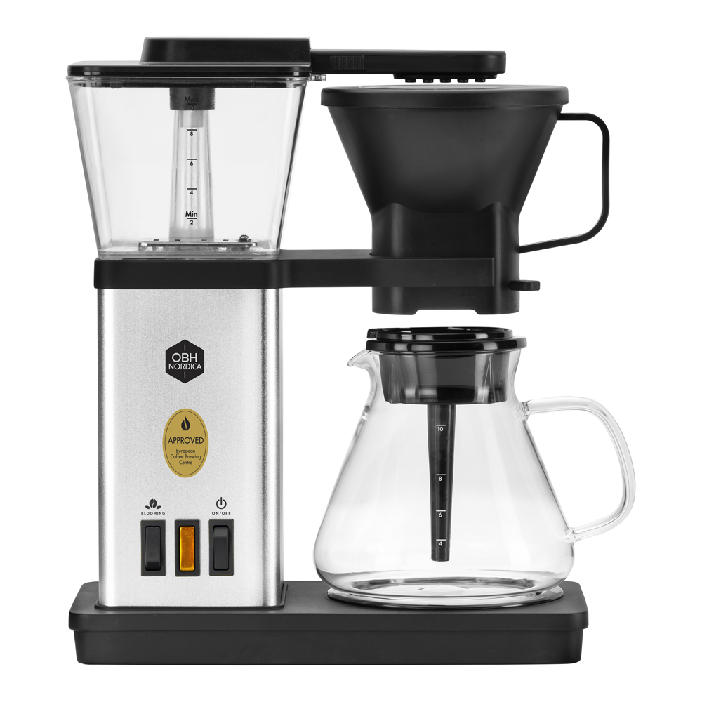 Läs mer om OBH Nordica - Blooming Kaffebryggare 1,25 L Silver