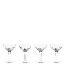 Luigi Bormioli Mixology Cocktailglass 22,5 cl 4-pk  Klar 
