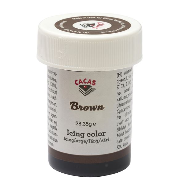 Cacas – Icingfärg 28,35G Brun