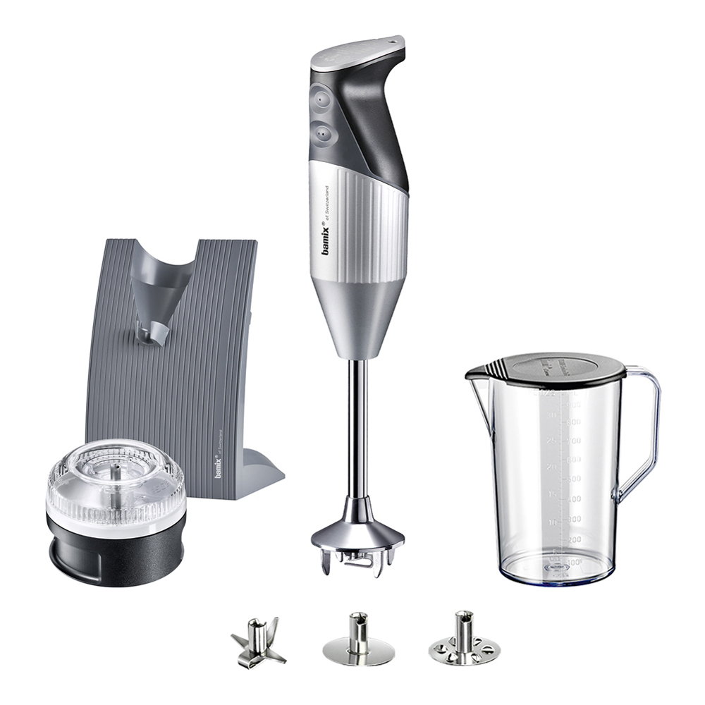 Bamix – Bamix Stavmixer Swissline D 200 w Silvergrå