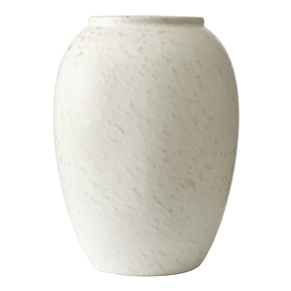 Bitz – Keramikvas 20 cm Matt gräddvit