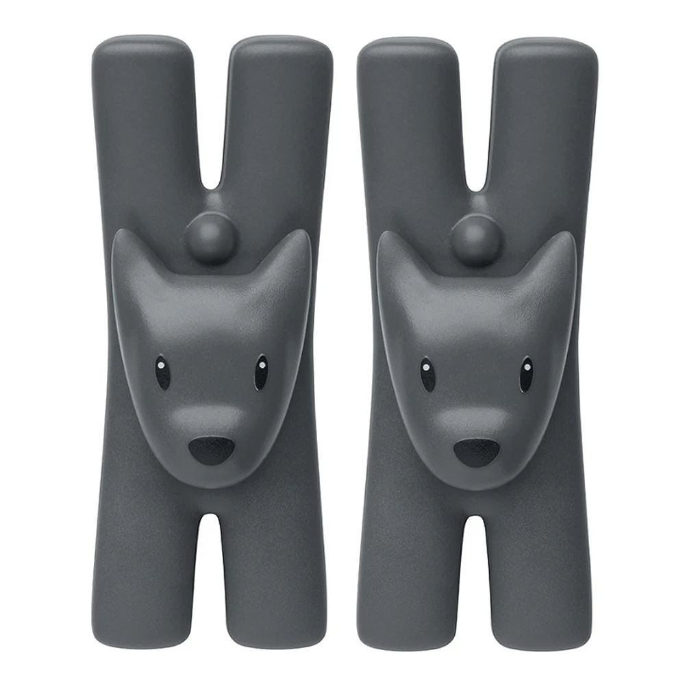 Alessi Alessi Giampo Clips 2-pack Svart