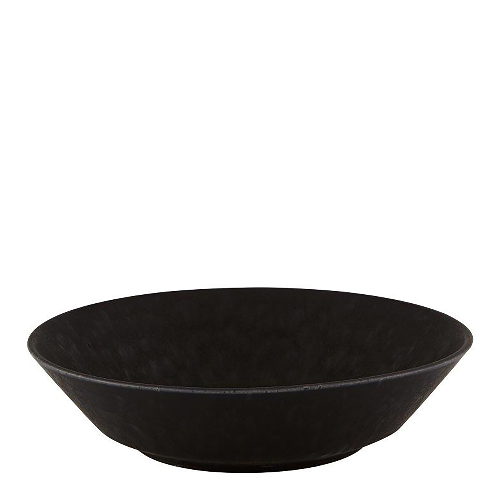 Modern House - Black Satin Pastatallrik 25,5 cm  Svart