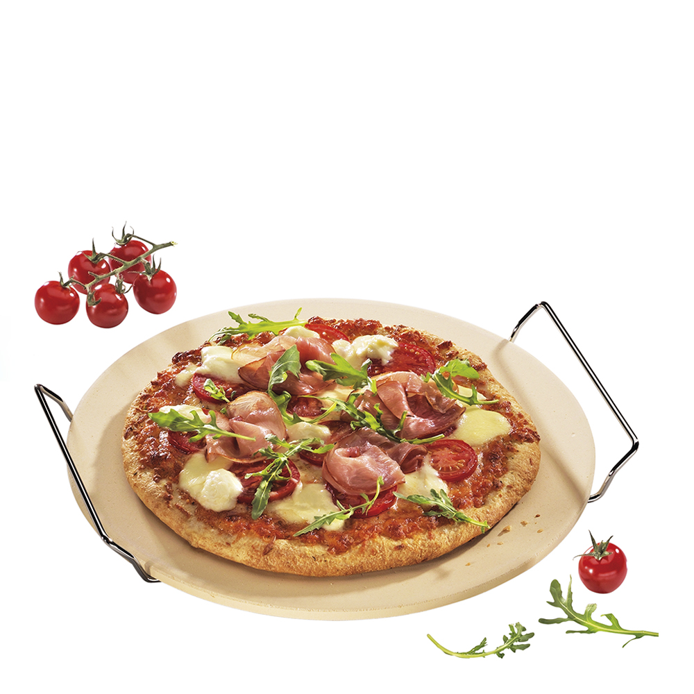 Läs mer om Küchenprofi - Pizzasten med Stativ 30 cm