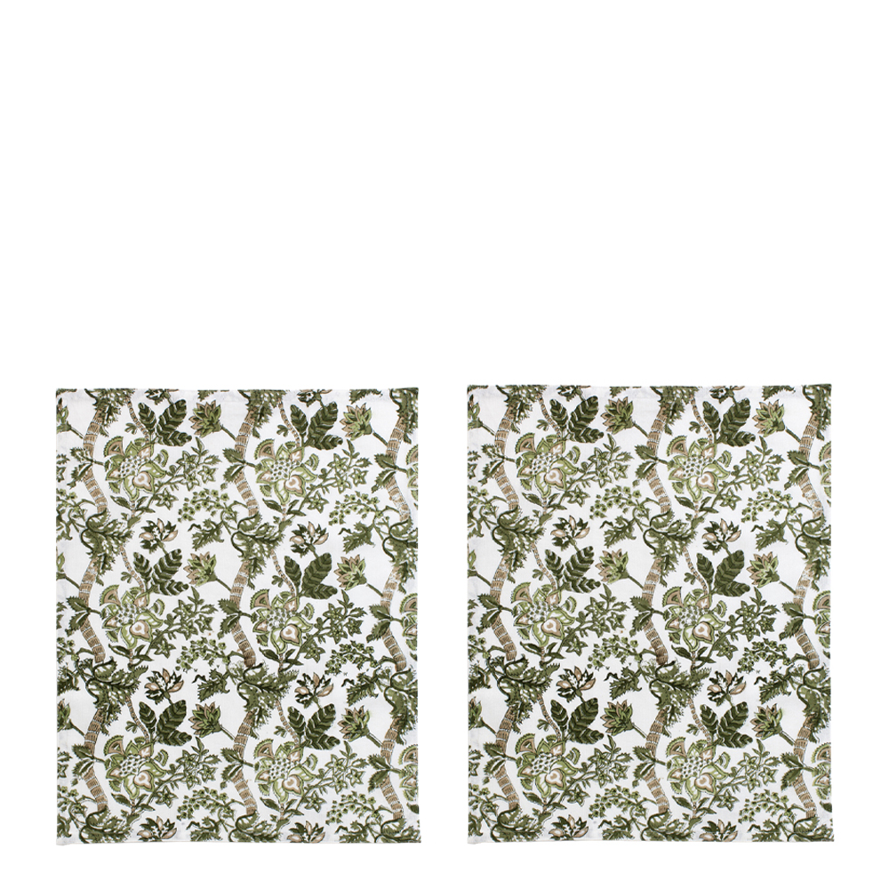 Chamois – Paradis Kökshandduk 70×50 cm 2-pack Grön