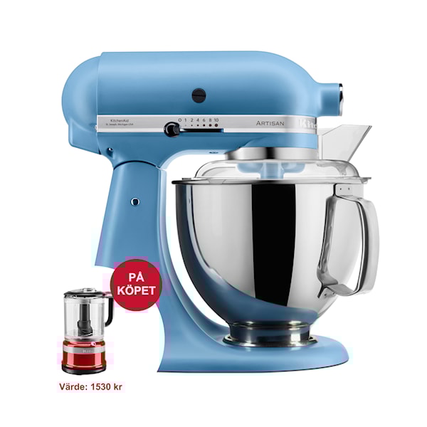 KitchenAid Artisan Köksmaskin 5KSM175 4,8 L Vintage Blå