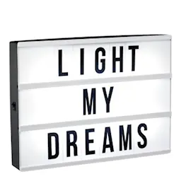 PR Home Lightbox Boks LED A4 