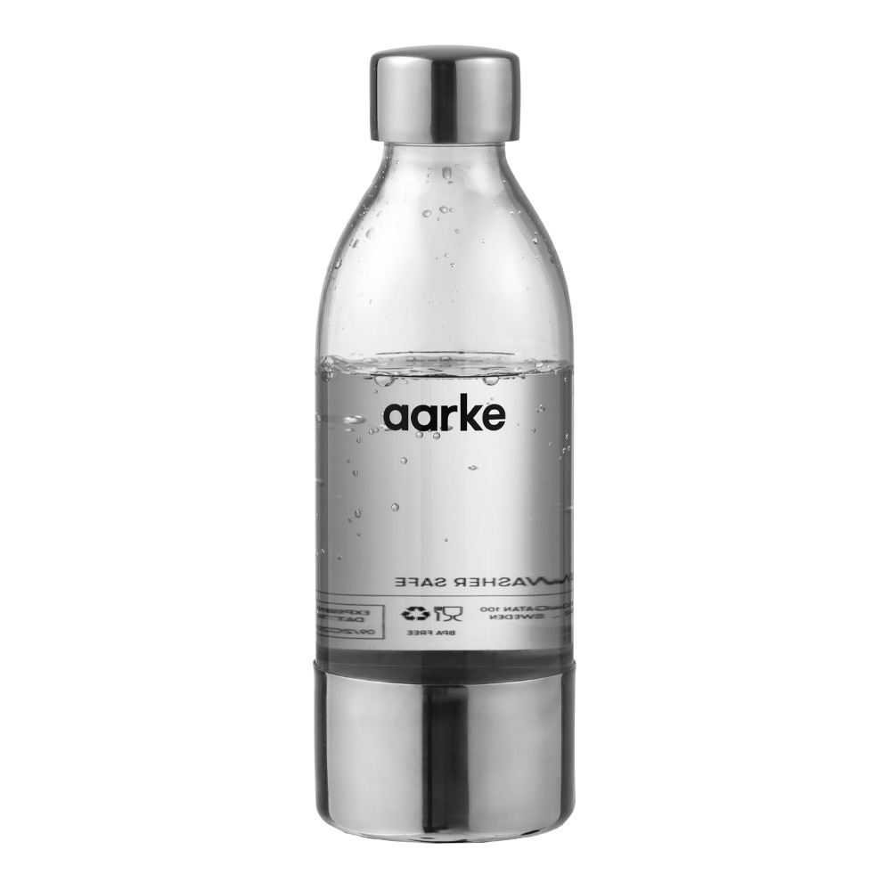 Läs mer om Aarke - Aarke PET-flaska 450 ml Polerat stål