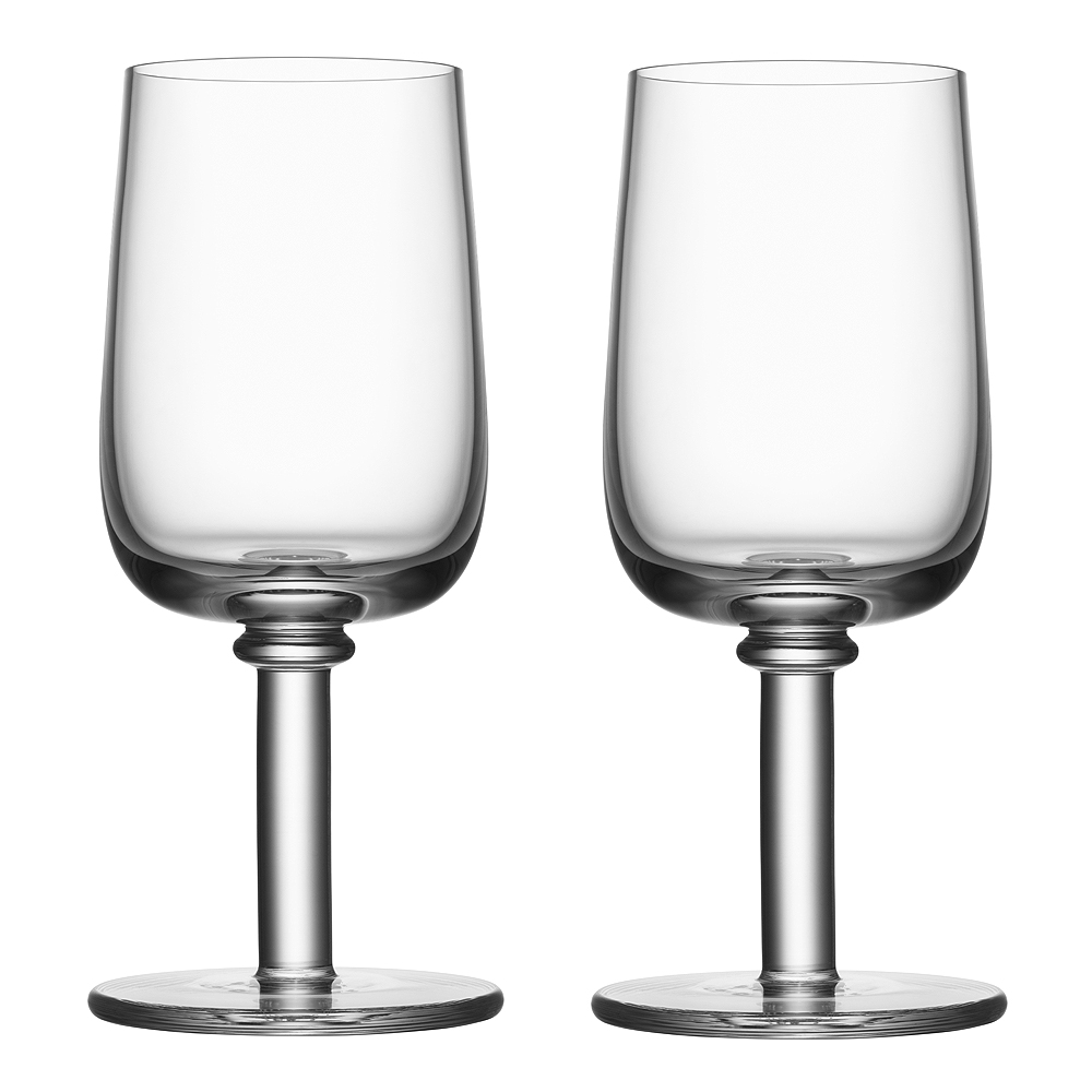 Kosta Boda – Viva Glas på fot 25 cl 2-pack