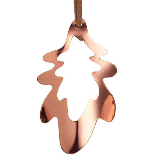 Rosendahl - Nordic Tales Oak Leaf 8,5 cm Koppar