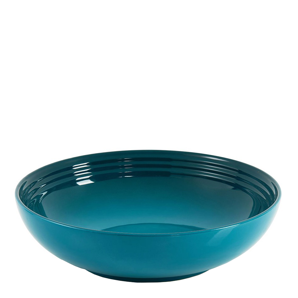 Le Creuset - Signature Stor Serveringsskål 32 cm Deep Teal