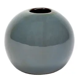 Serax Ball Vas Keramik 12 cm Rökblå 