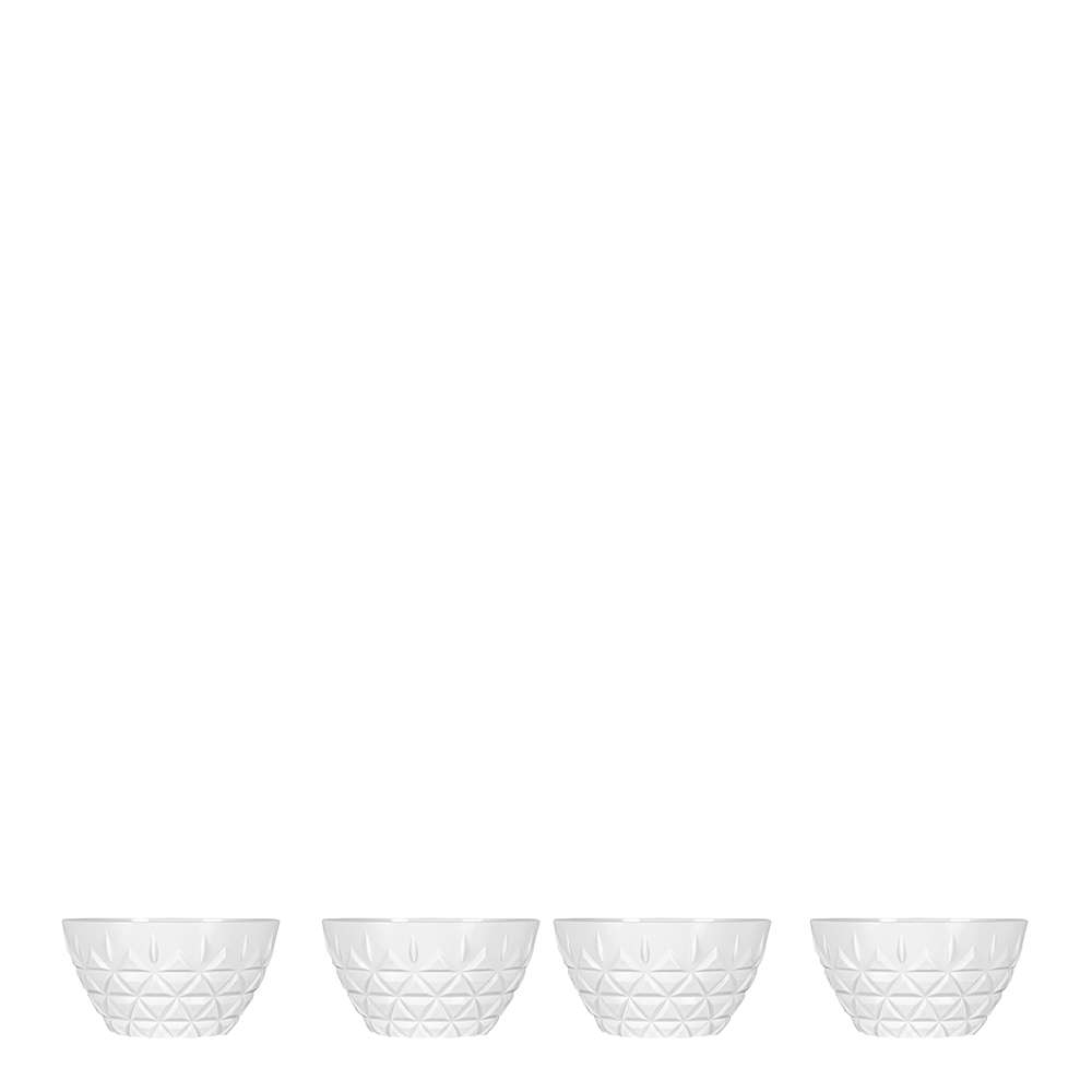 Sagaform - Picknick Skål 60 cl 4-pack Vit
